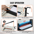 Heavy Duty Paper Cutter 304.8mm Guillotine A4 400 Sheet White