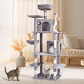 Cat Tree 174cm Tower with Condos Sisal Scratching Post Grey