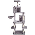 Cat Tree 174cm Tower with Condos Sisal Scratching Post Grey