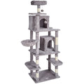 Cat Tree 174cm Tower with Condos Sisal Scratching Post Grey