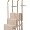 3-Step Pool Ladder Taupe 914-1219mm 2 Handrails
