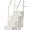 4-Step Pool Ladder White 1219mm-1371mm 2 Handrails