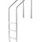 Stainless Steel Pool Ladder 3-Step 2 Handrails 1.2-1.4m Pool