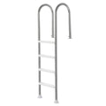 Stainless Steel Pool Ladder 4-Step 2 Handrail 1371.6mm Deck