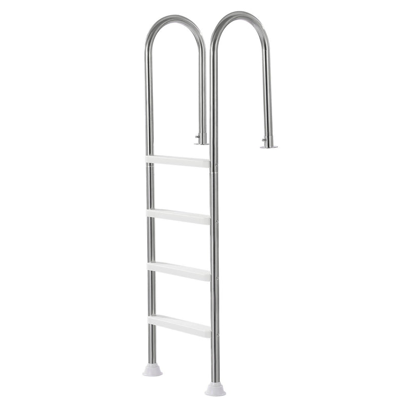 Stainless Steel Pool Ladder 4-Step 2 Handrail 1371.6mm Deck