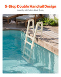 Bestway 5-Step Pool Ladder 1219-1371mm 2 Handrails
