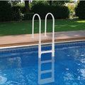 Thickened 4-Step Pool Ladder Double Handrails 1.2-1.4m Pool