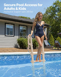 5-Step Pool Ladder 1219-1371mm 2 Handrails Inclined