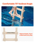 5-Step Pool Ladder 1219-1371mm 2 Handrails Inclined