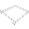 Pool Fence 4x108ft Removable Inground Outdoor Safety Black
