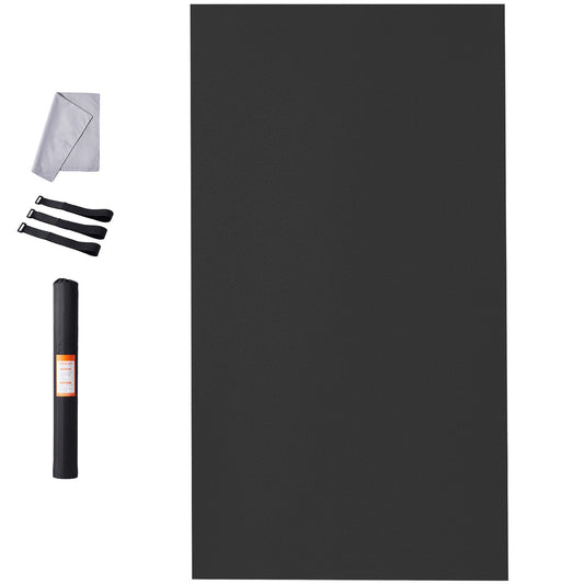 Exercise Mat, Non Slip High Density Premium Yoga Mat, Exercise Yoga Mat for Men Women, Fitness & Exercise Mat with Bag & Carry Strap, for All Types of Home Yoga, Pilate & Floor Workout (10x6ft)