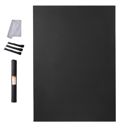 Exercise Mat, Non Slip High Density Premium Yoga Mat, Exercise Yoga Mat for Men & Women, Fitness & Exercise Mat with Bag & Carry Strap, for All Types of Home Yoga, Pilate & Floor Workout (8x6ft)