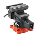 Bench Vise 140mm Jaw Width 360° Swivel Heavy Duty Workbench