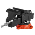 Bench Vise 127mm Jaw Width 360° Swivel Base Heavy Duty Ductile Iron