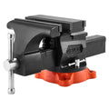 Bench Vice 203mm Ductile Iron Swivel Locking Base Heavy Duty