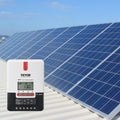 20A MPPT Solar Charge Controller LCD Display Temperature Sensor