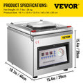 DZ-260C Digital Vacuum Sealer 220V Food Sealing Machine