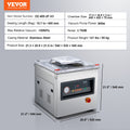 DZ-400/2F Vacuum Sealer Machine 220V Food Sealing Packing