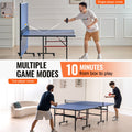 Ping Pong Table Foldable Indoor Tennis Net Clamp Game