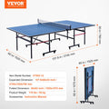 Ping Pong Table Foldable Indoor Tennis Net Clamp Game