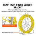 Fish Tape 150m 7.9mm Fiberglass Duct Rodder Cable Puller Steel Reel