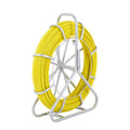 Fish Tape 150m 7.9mm Fiberglass Duct Rodder Cable Puller Steel Reel