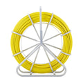 Fish Tape Fiberglass 129.5m 6.35mm Steel Reel 3 Heads