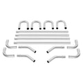 DIY Exhaust Kit 16 Piece Slip-Fit Pipe Universal Muffler
