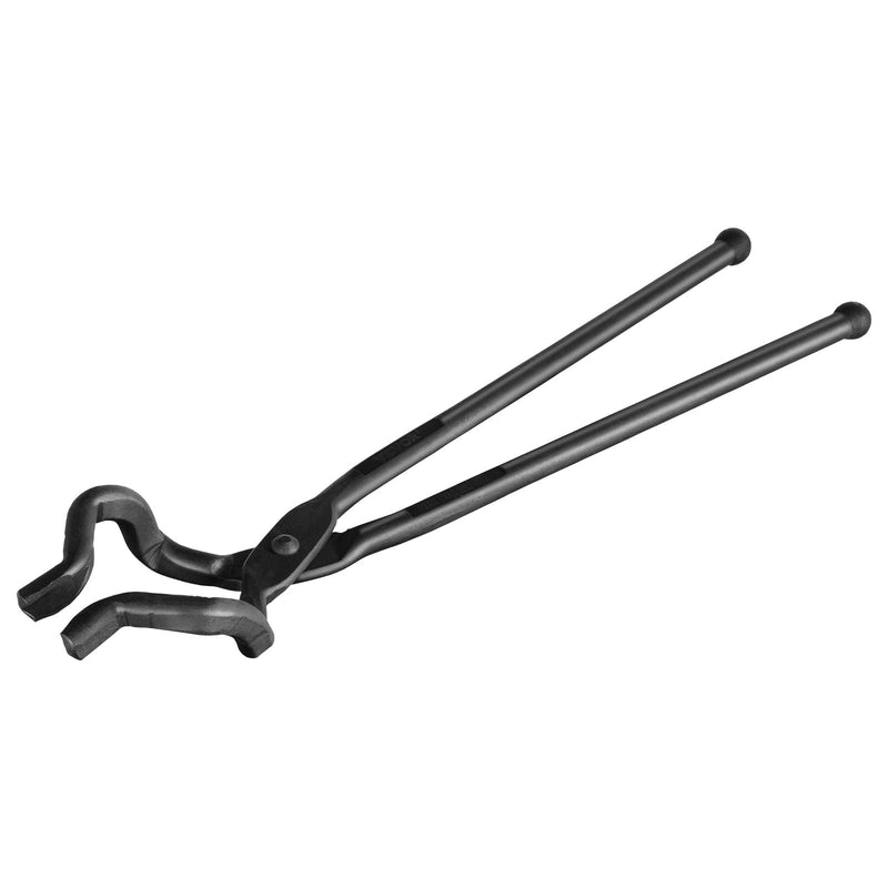 Blacksmith Tongs 463mm Z V-Bit Carbon Steel Forge A3 Rivets