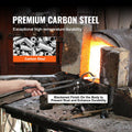 Blacksmith Tongs 463mm Z V-Bit Carbon Steel Forge A3 Rivets