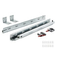 10x 533mm Drawer Slides Heavy Duty Full Extension Soft Close Rails