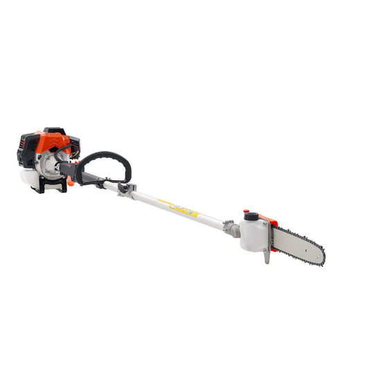 43CC Gas Pole Saw 25.4cm Bar 2.1-3.6m Extendable Tree Trimmer