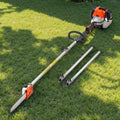 33CC Gas Pole Saw 2 Stroke 20.3cm Bar 850ml Tank 2.08-3.58m