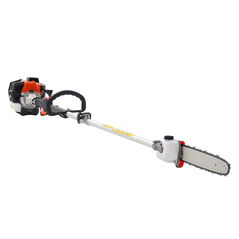 25cc Gas Pole Saw 30.5cm Bar 2.12-3.62m Extendable Chainsaw