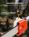 25cc Gas Pole Saw 30.5cm Bar 2.12-3.62m Extendable Chainsaw