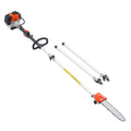 25cc Gas Pole Saw 30.5cm Bar 2.12-3.62m Extendable Chainsaw