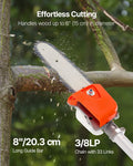 Devanti 25CC Gas Pole Saw 20.3cm Bar 2-2.74m Extendable