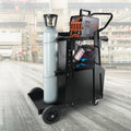 Welding Cart 2-Tier Heavy Duty 265LBS Tank Storage Cabinet Lockable