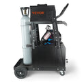 Welding Cart 2-Tier Heavy Duty 265LBS Tank Storage Cabinet Lockable