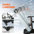 Welder Cart 2-Tier 4 Drawer 265kg Capacity Swivel Wheels Tank Storage