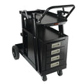 Welder Cart 2-Tier 4 Drawer 265kg Capacity Swivel Wheels Tank Storage