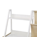 3-Tier Kids Bookshelf Toy Storage Organizer with Sling Rack