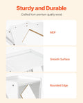 Montessori Weaning Table Chair Set Wooden Toddler White Adjustable