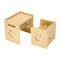 Montessori Wooden Toddler Table Chair Set 3in1 Adjustable Height