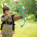 Kids Bow Arrow Set LED Light Up 10 Arrows Outdoor Archery