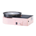 Mini Pottery Wheel 158mm Electric Clay Wheel Adjustable Speed Pink