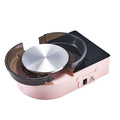 Mini Pottery Wheel 158mm Electric Clay Wheel Adjustable Speed Pink