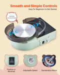 Mini Pottery Wheel 158mm Electric Clay Wheel Adjustable Speed