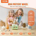 Mini Pottery Wheel 320RPM Electric Ceramic Machine 18pcs Accessories