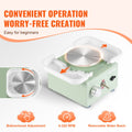 Mini Pottery Wheel 320RPM Electric Ceramic Machine 18pcs Accessories